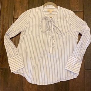 Michael Kors Tie Front Blouse